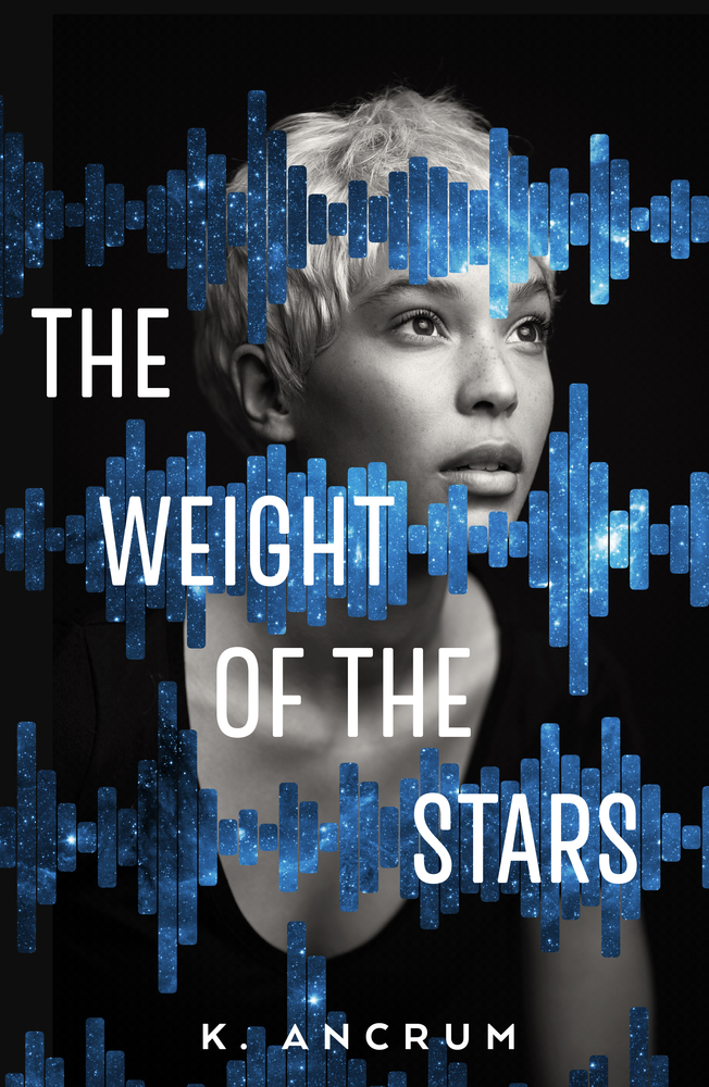 the weight of the stars by k ancrum, summer books to read in 2020, Top ya books 2019, top black books to read, top ya black books, sapphic ya books, black lgbt books, black f/f books, 