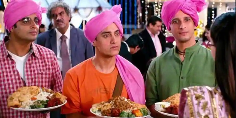 3 idiots movie -  best Bollywood/Indian movies, best classic movies to watch, Top aamir khan films