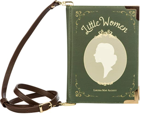 Little Women crossbody shoulder bag for book lovers from the Well Read store. Gifts for readers of classic books. what is a good gift to give with a book?
what do you give a reader?